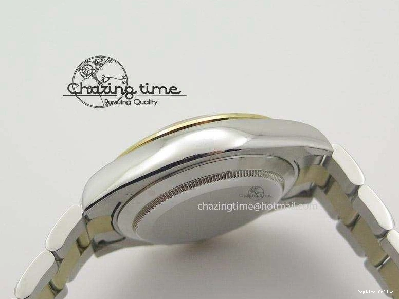 0128 ModernLook Daytona 116523 SS YG White Dial On SS YG Bracelet A7750 JF 4028